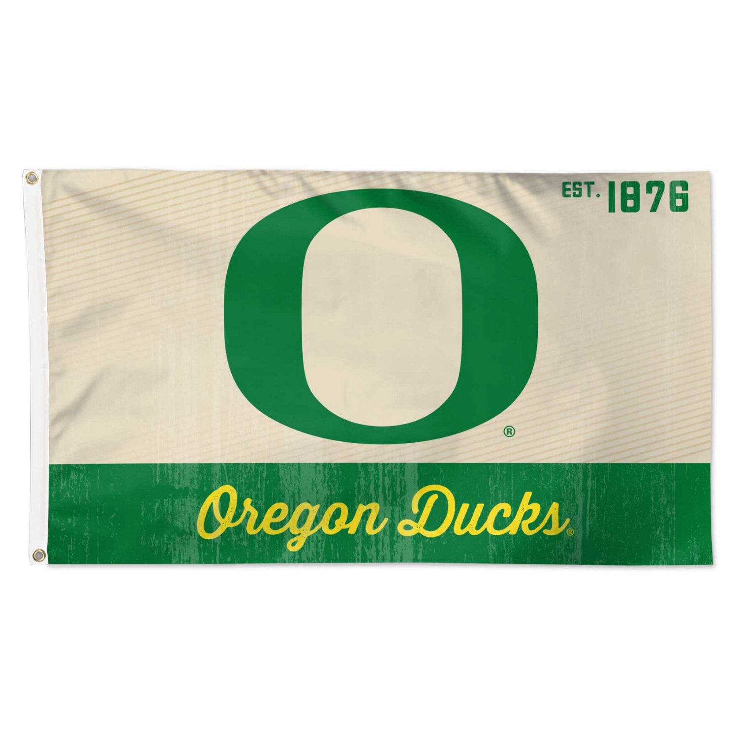 WinCraft Oregon Ducks 3 x 5 Single-Sided Retro Deluxe Flag | Academy