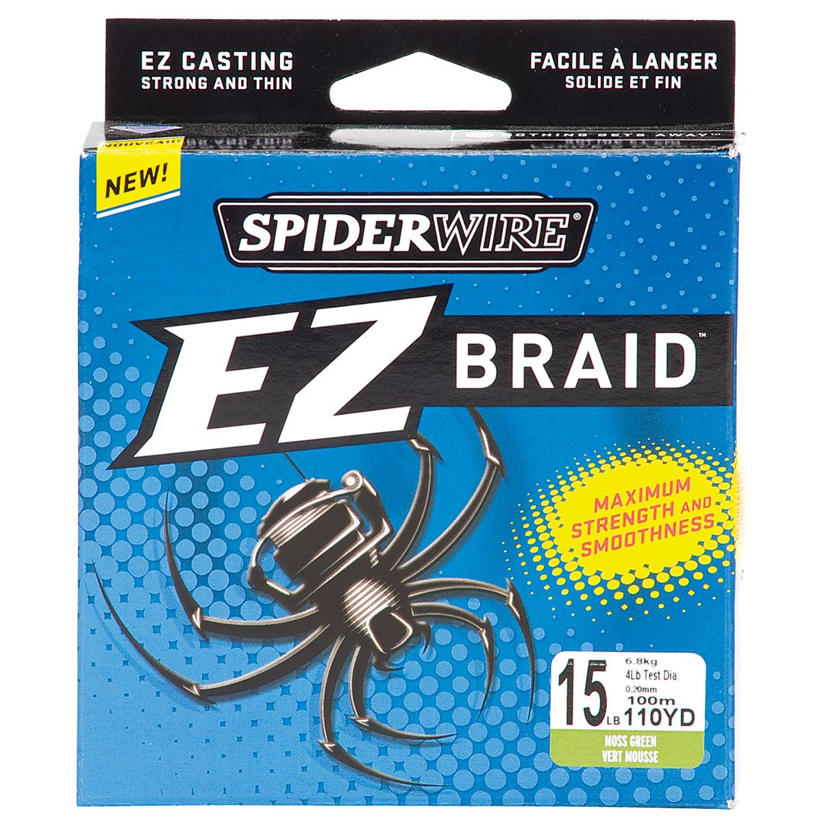 Spiderwire EZ Braid 50lb 300yd – Blue Ridge Inc