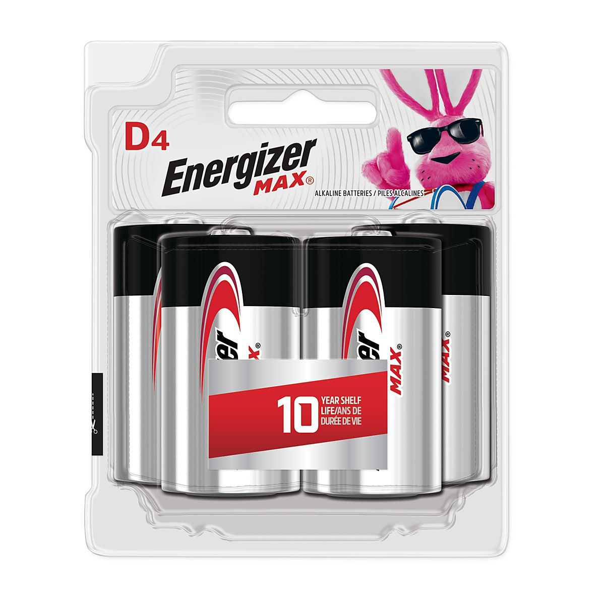 Energizer® Max D Batteries 4Pack Academy