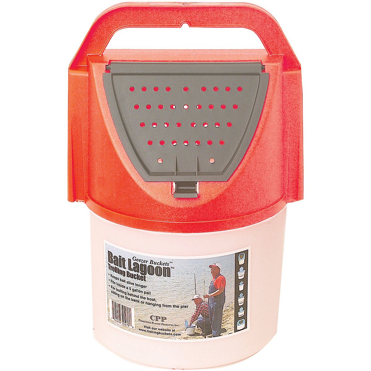 Challenge Plastic Products Bait Lagoon Trolling Bucket Academy