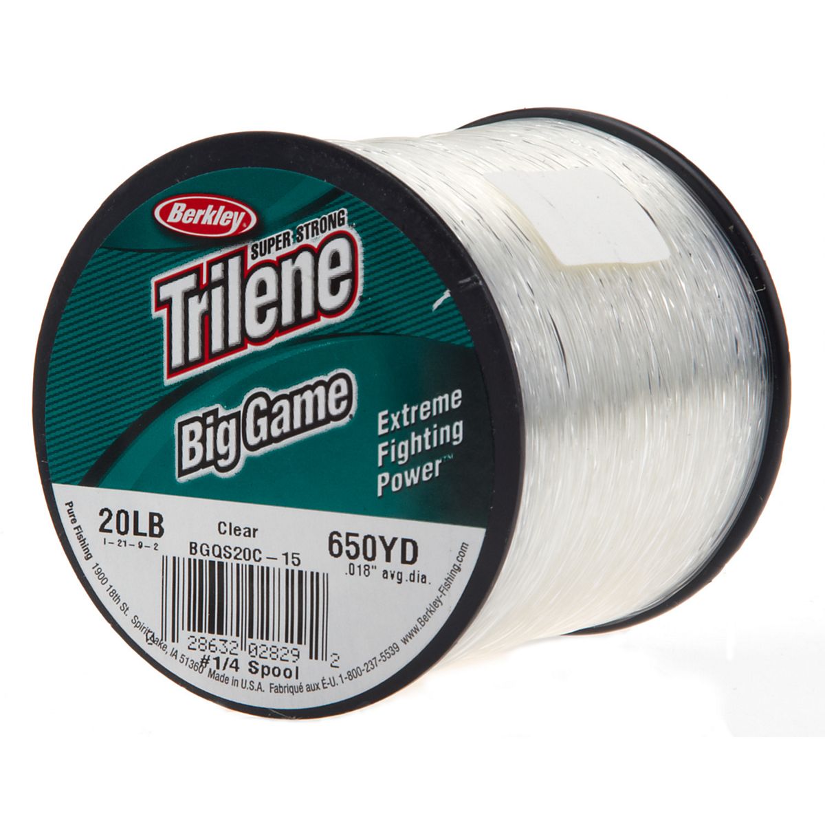 Berkley® Trilene® Big Game™ 1/4 lb. Fishing Line | Academy