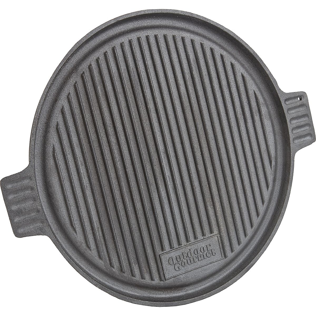  Outset Cast Iron Grill Pan With Ridges 8.5” x 14.25” x 1.5” :  Patio, Lawn & Garden