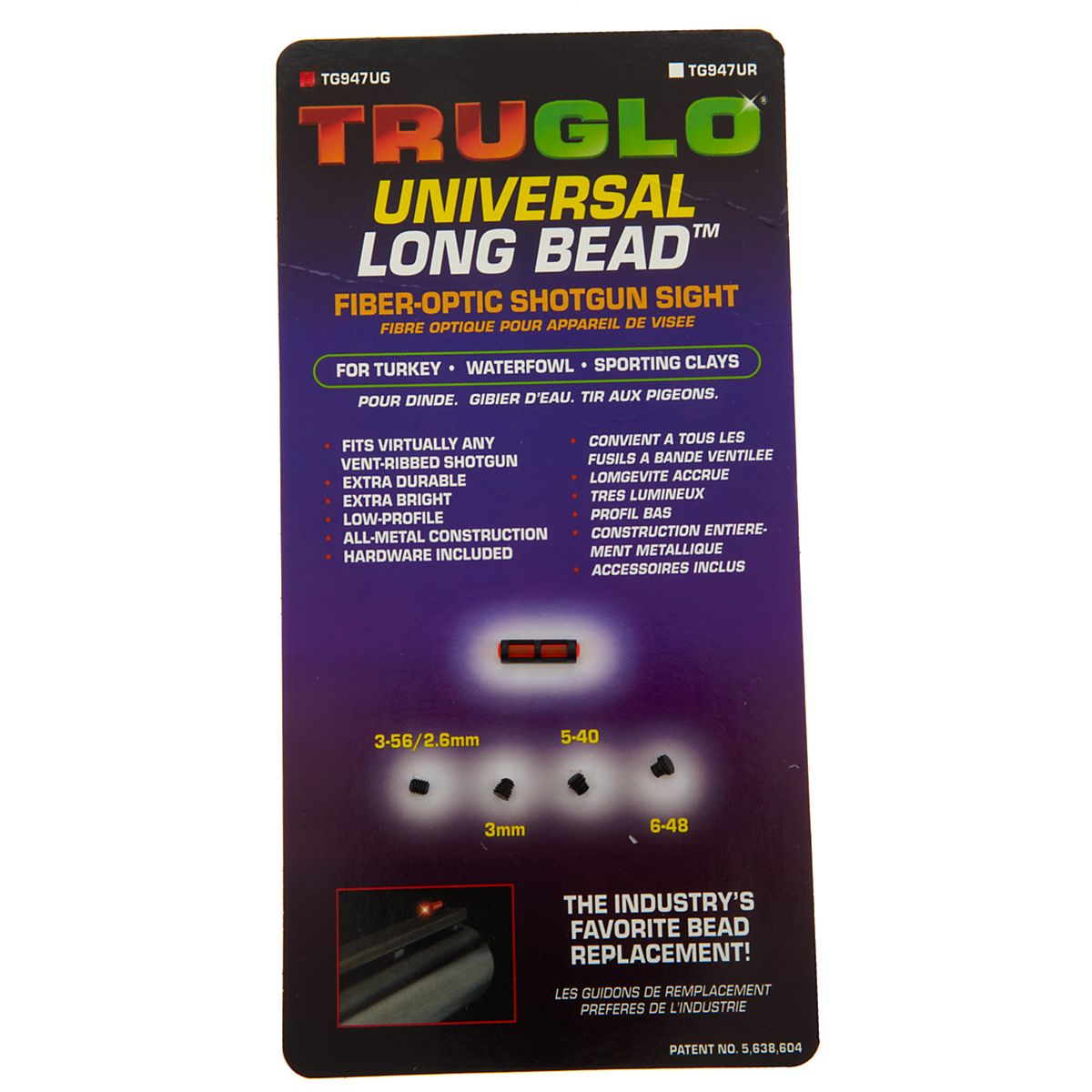 Truglo LongBead Universal Shotgun Sight Academy
