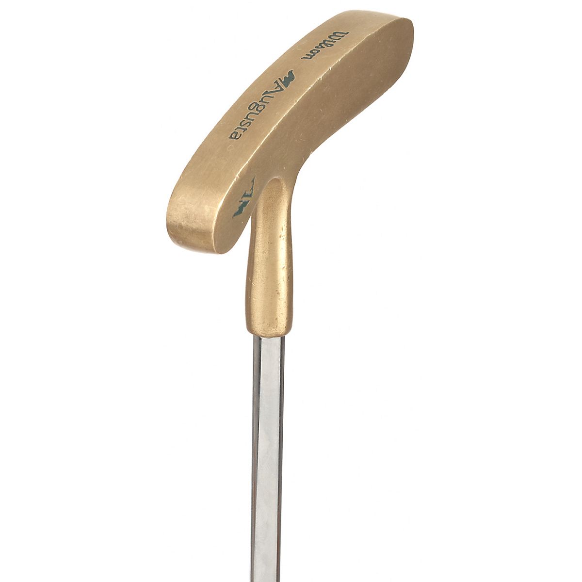 Putter Ancien Wilson Augusta – Double Sens (droitier/gaucher), Tête Laiton, Shaft Acier 35 Pouces