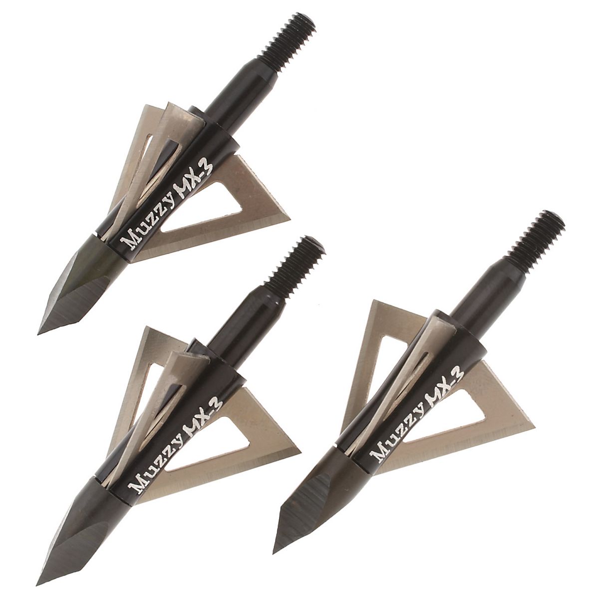 Muzzy Mx 3 3 Blade Broadheads 3 Pack Free Shipping At Academy 0077