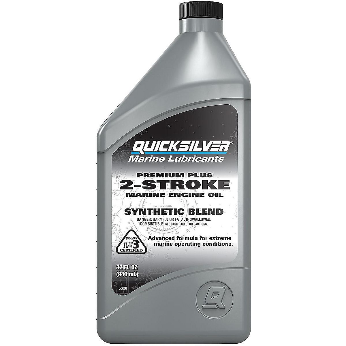 Quicksilver 1 qt. Premium Plus 2-Cycle Outboard Oil | Academy