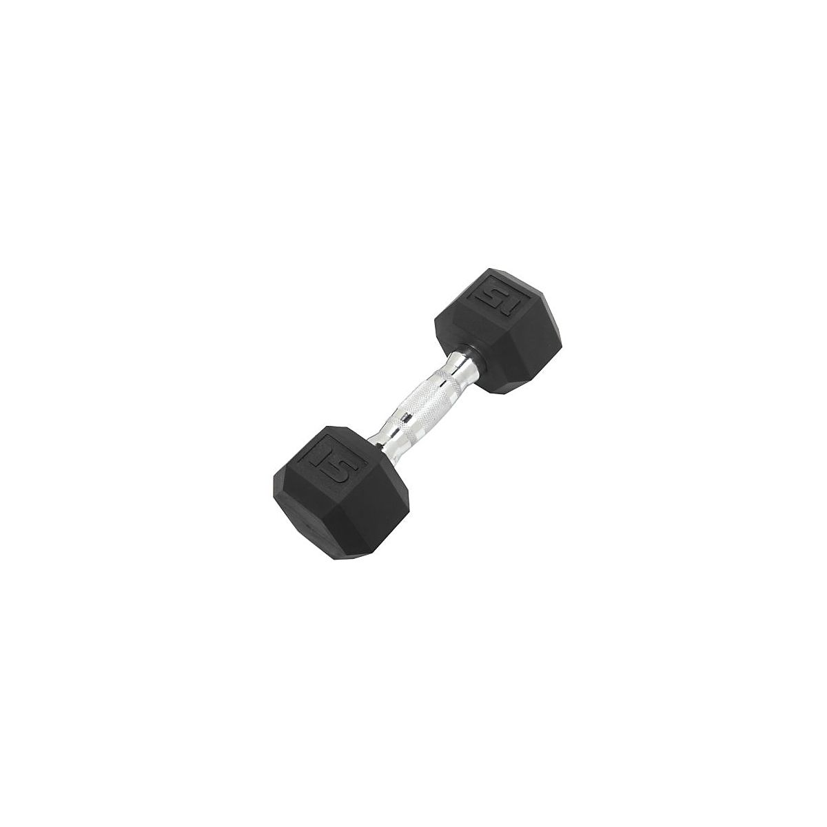 CAP Barbell 15 lb. Coated Hex Dumbbell Academy