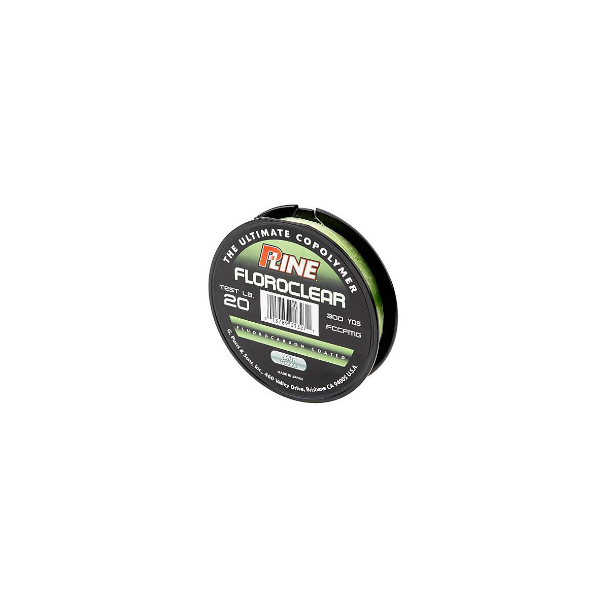 PLine® Floroclear 20 lb. 300 yards Fluorocarbon Fishing Line Academy