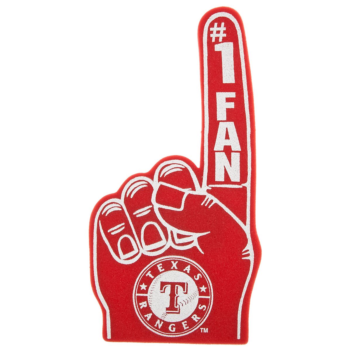 Tag Express Texas Rangers Foam Finger Academy