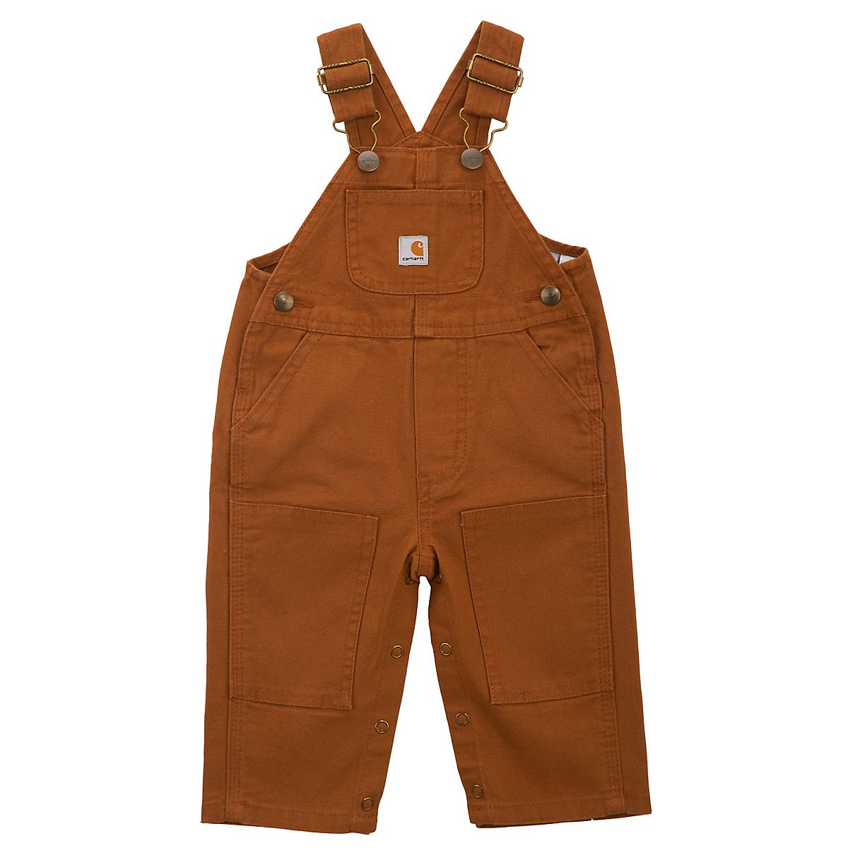 Carhartt Infants' Washed Bib Overall Free Shipping at Academy