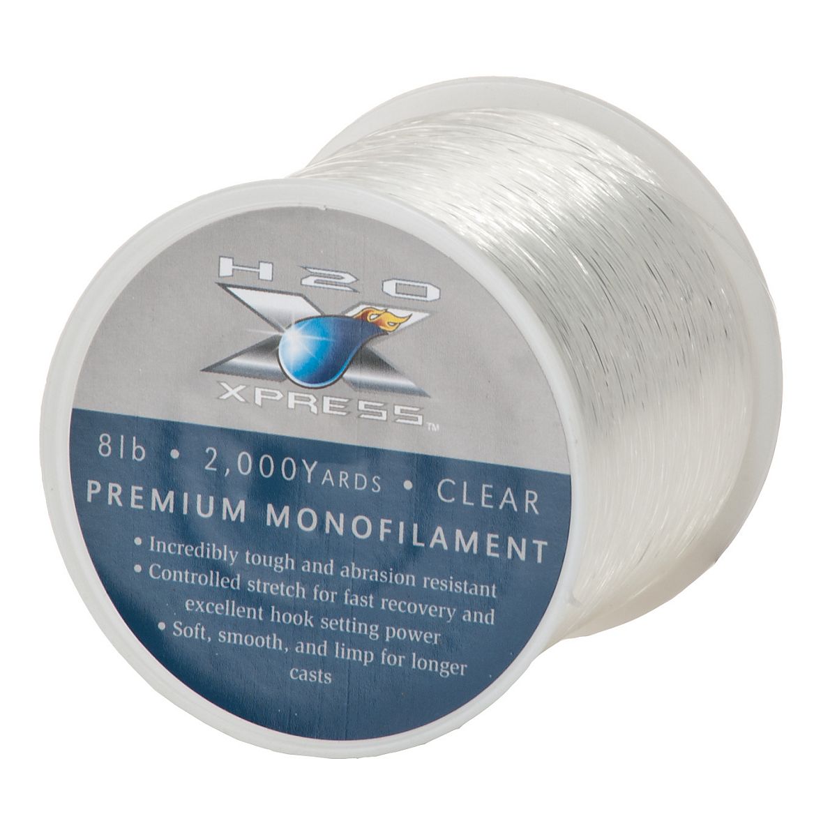 H2O XPRESS 8 lb 2,000 yd Monofilament Fishing Line Academy