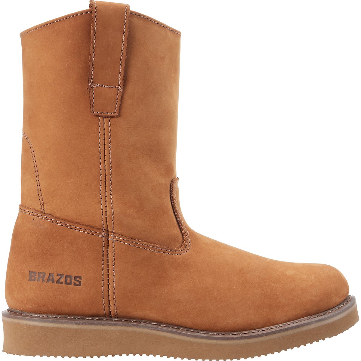 Brazos Men s Wellington Work Boots Free Shipping at Academy