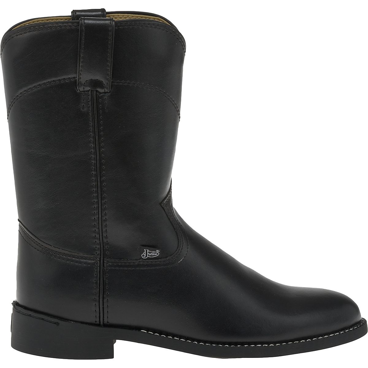 Justin Men's Basic Roper Western Boots Free Shipping at Academy