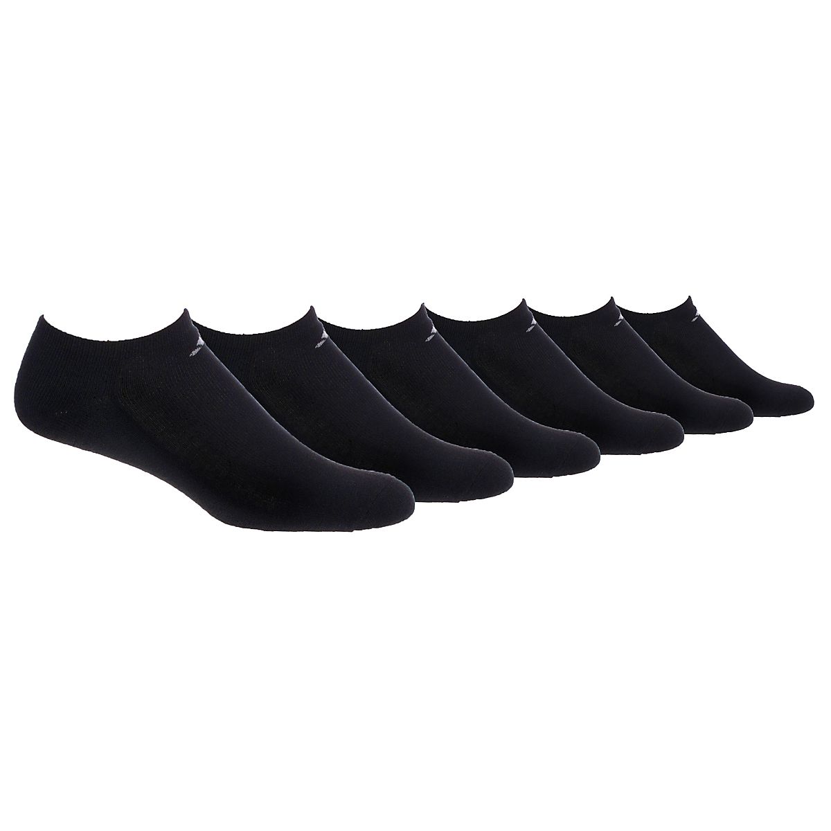 adidas Men's Large Athletic No-Show Socks 6 Pack | Academy