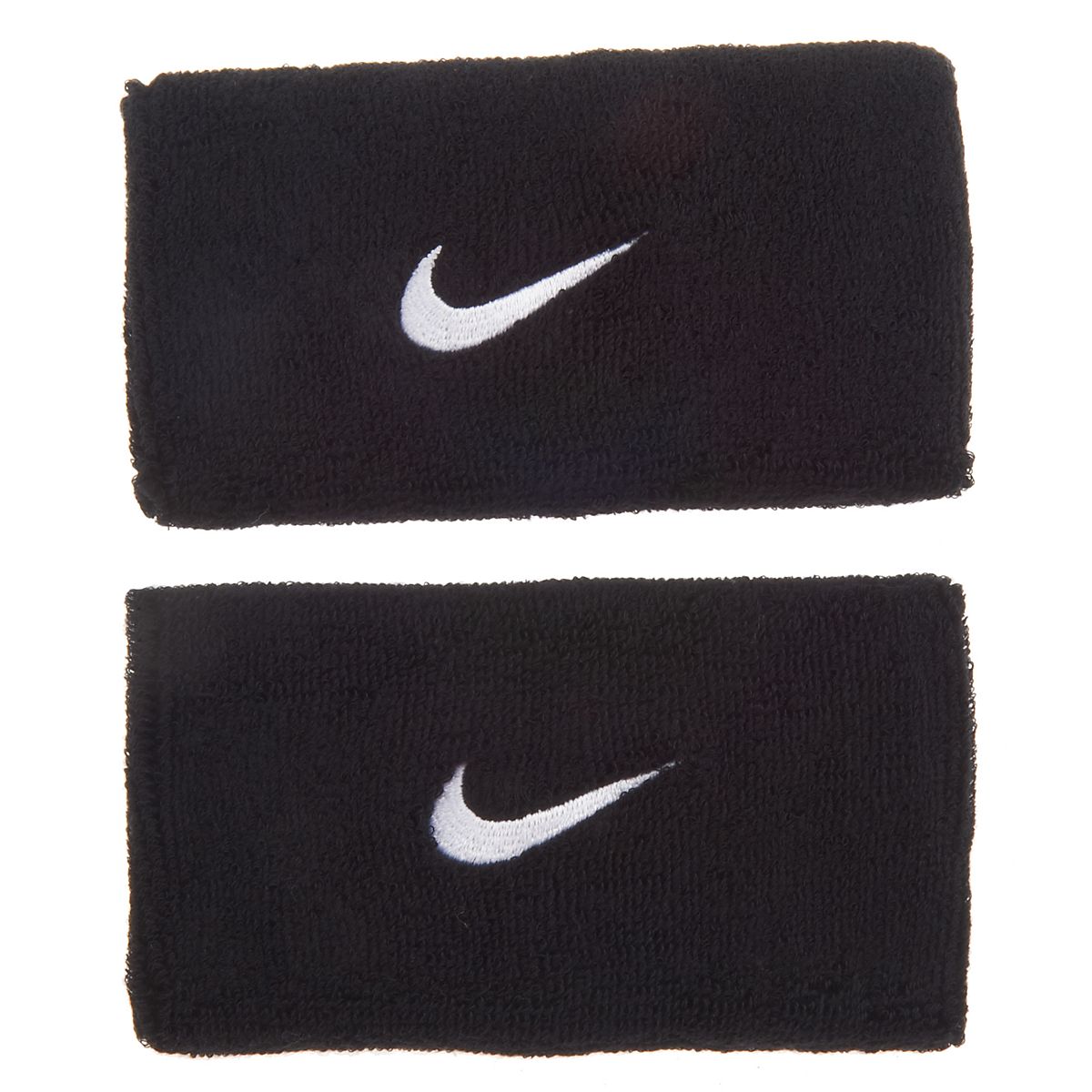 Nike Adults' Swoosh Double-Wide Wristbands | Academy