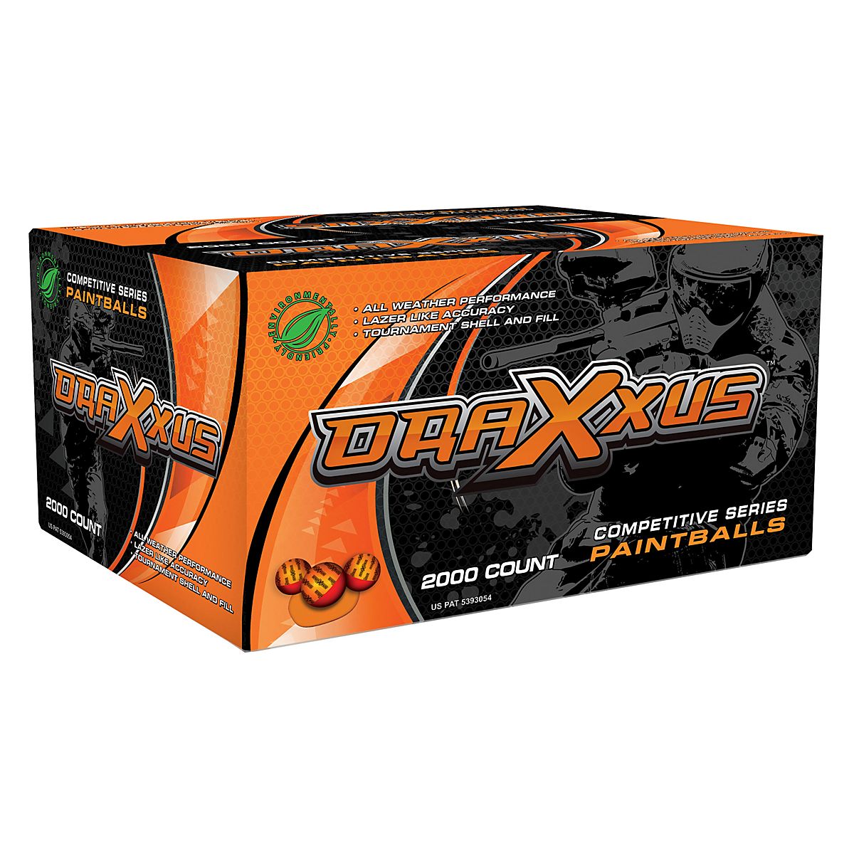 XBall Blaze Competition Paintballs 2,000Pack Academy