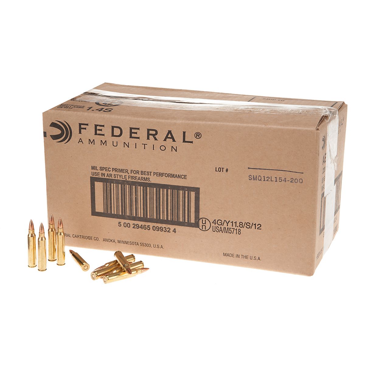 Federal Premium® American Eagle .223 Remington 55-Grain Centerfire ...