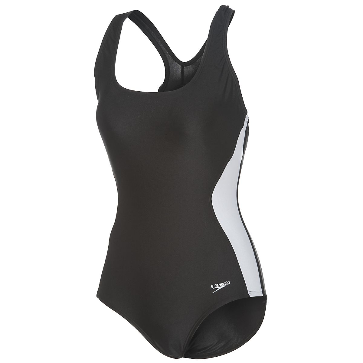 Speedo Women's Illusion Splice Ultraback 1-Piece Swimsuit