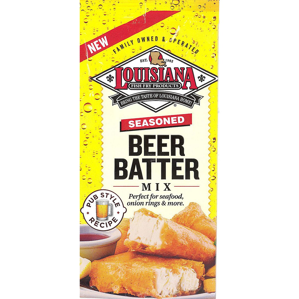Louisiana Fish Fry Products Beer Batter Mix Academy