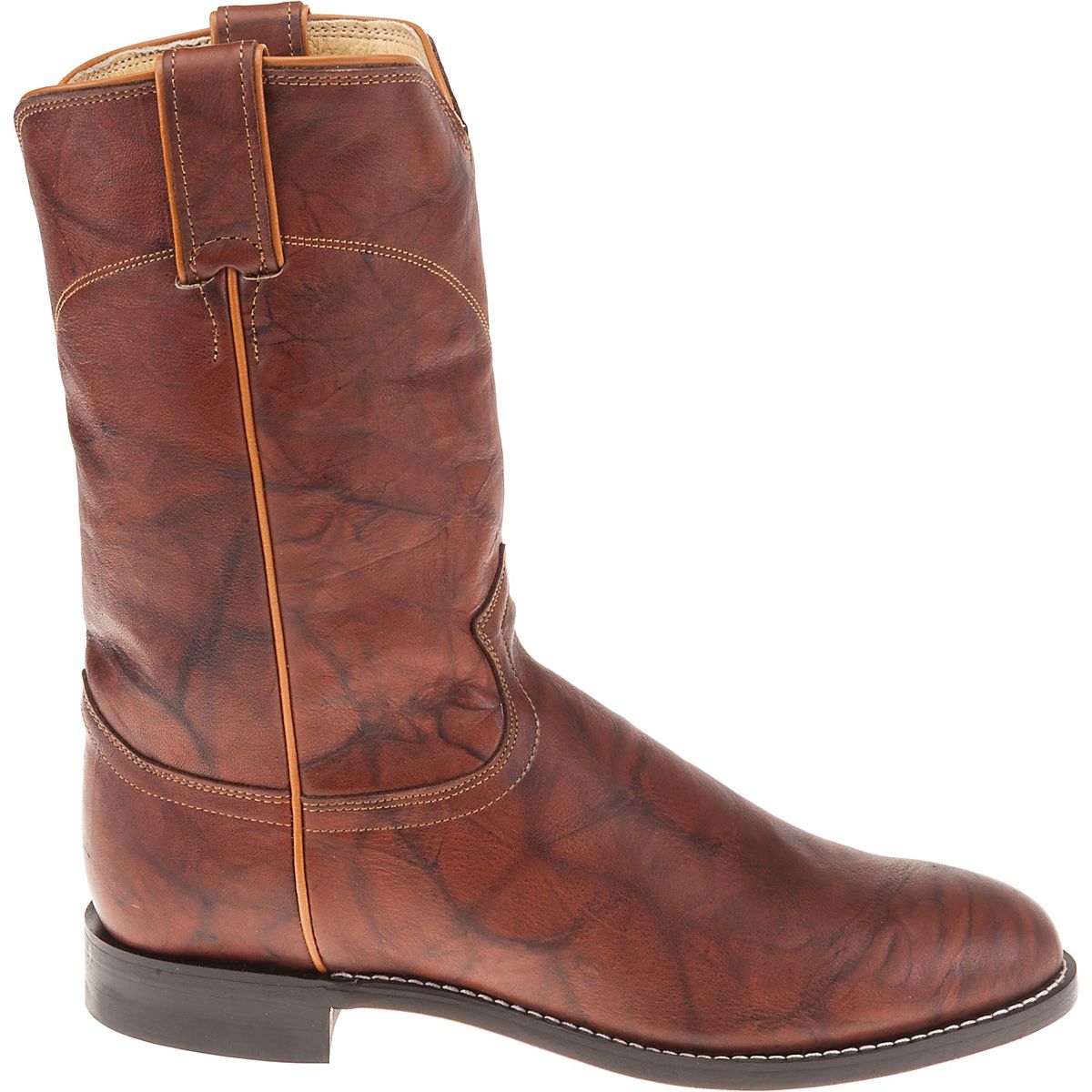 Justin Men's Ropers Marbled Deerlite Western Boots | Academy