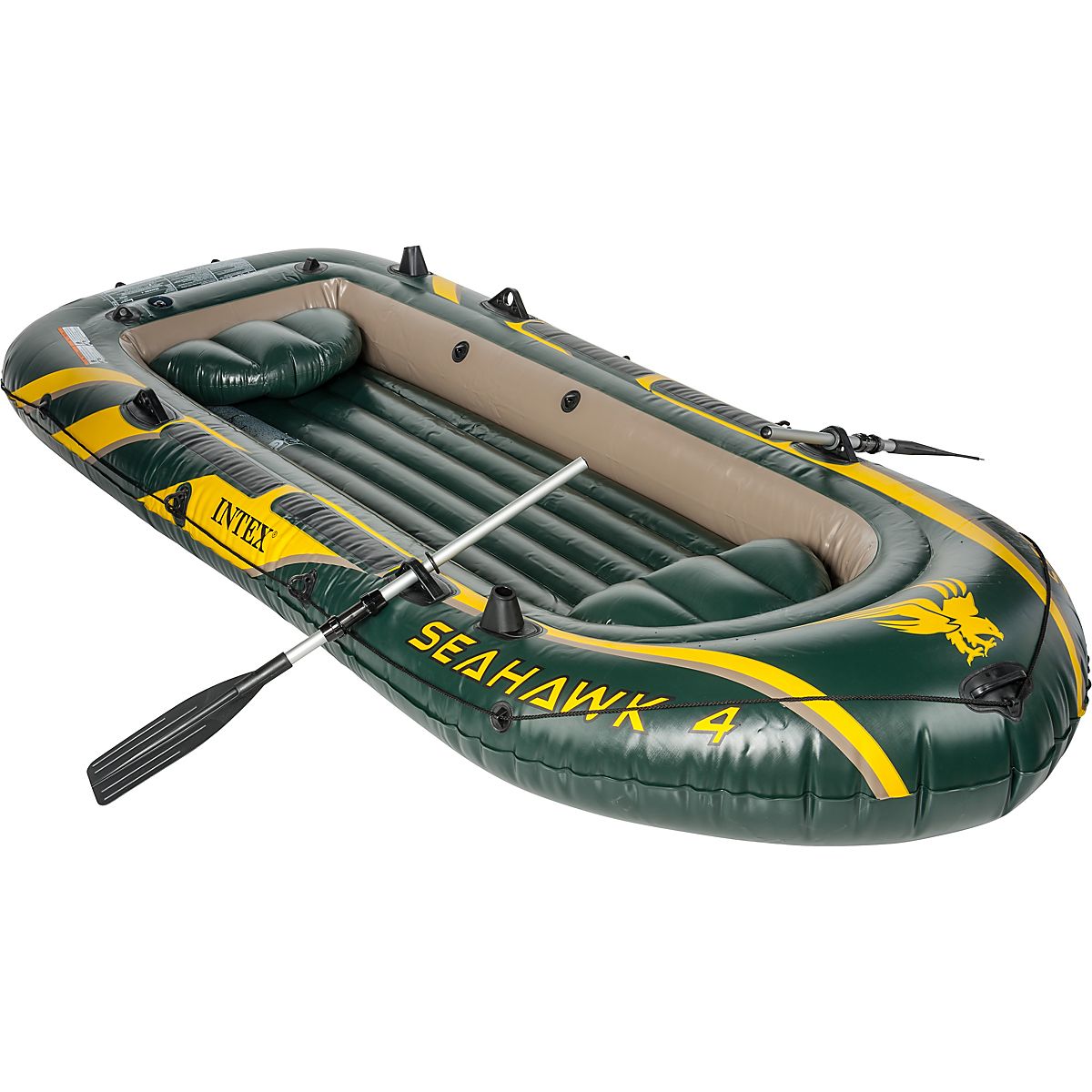 INTEX Seahawk 11 ft 7 in Inflatable Boat Set Academy