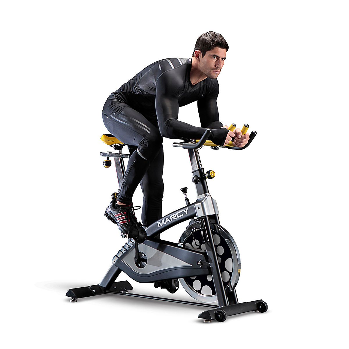 Marcy Belt Driven Club Revolution Cycle Exercise Bike Academy