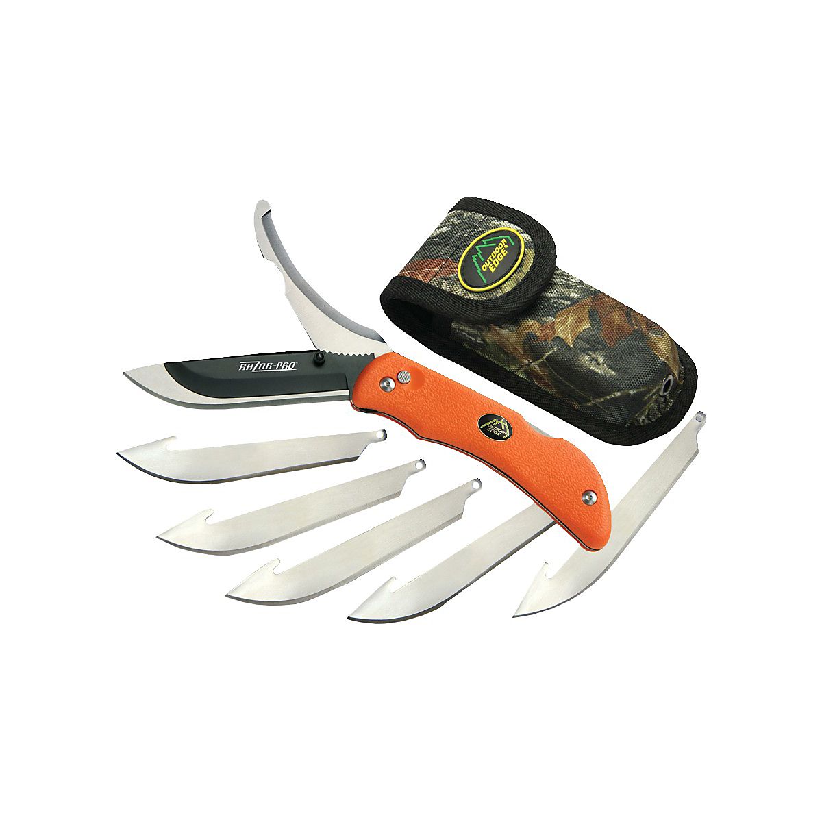 Outdoor Edge Razor-Pro Folding Replaceable Razor Blade Knife with ...