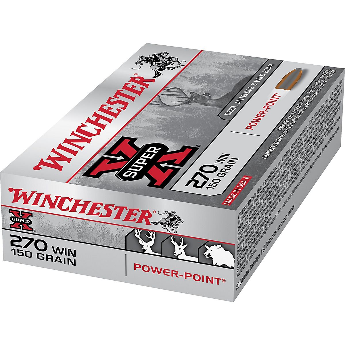 Winchester SuperX PowerPoint .270 Winchester 150Grain Rifle