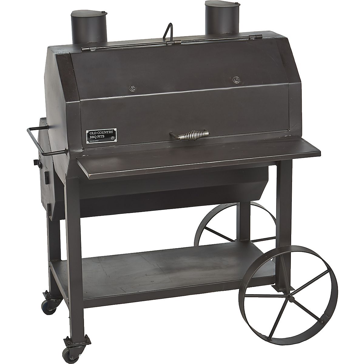 Old Country BBQ Pits Over And Under Smoker Academy   10401803