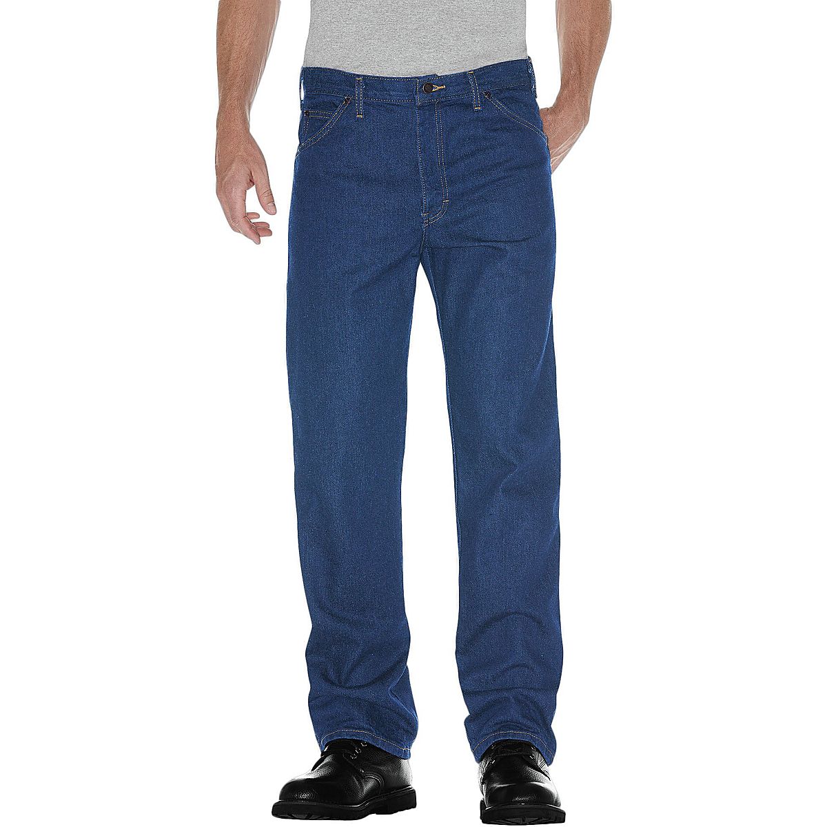Dickies Men's Regular Straight Fit 5-Pocket Denim Jean | Academy