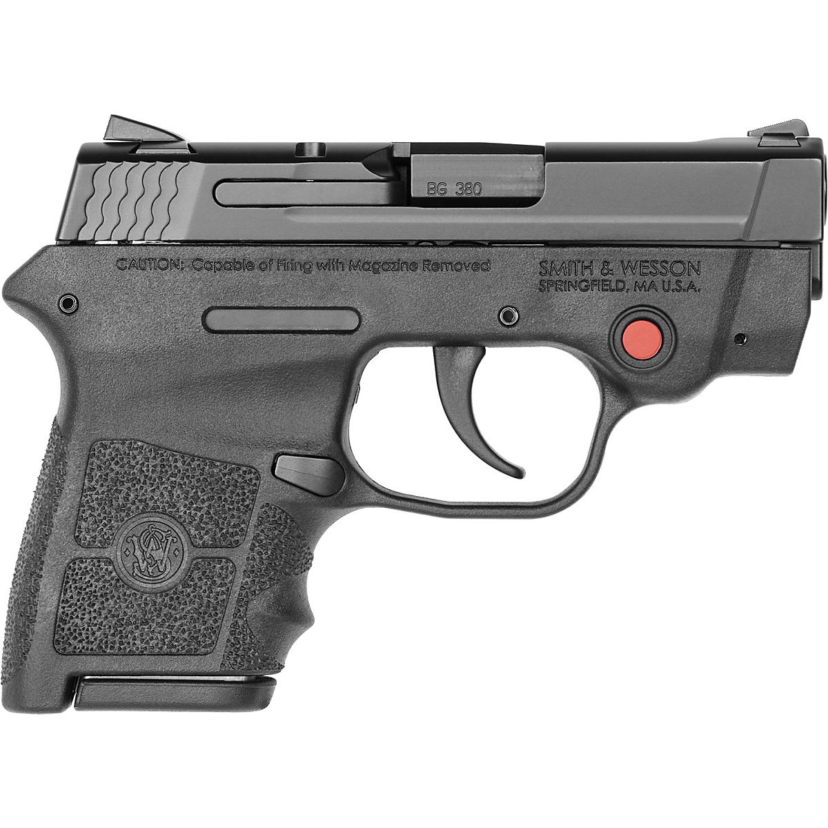 Smith & Wesson M&P Bodyguard Crimson Trace RED Laser 380 ACP Sub-Compact  6-Round Pistol | Academy