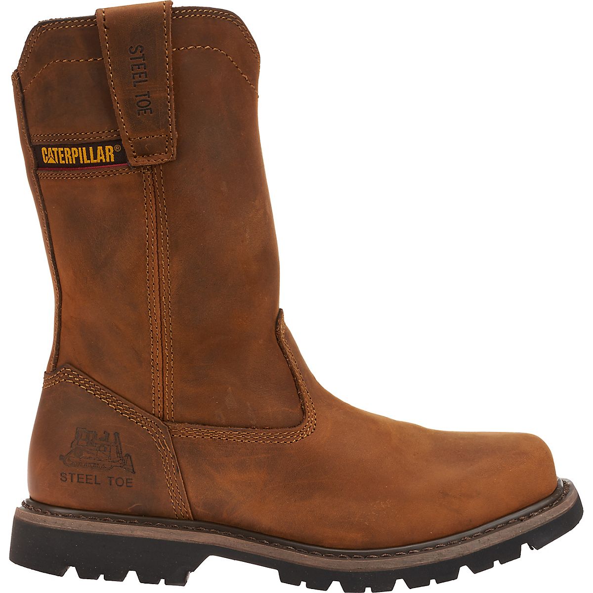 Cat Footwear Men's EH Steel Toe Wellington Work Boots | Academy