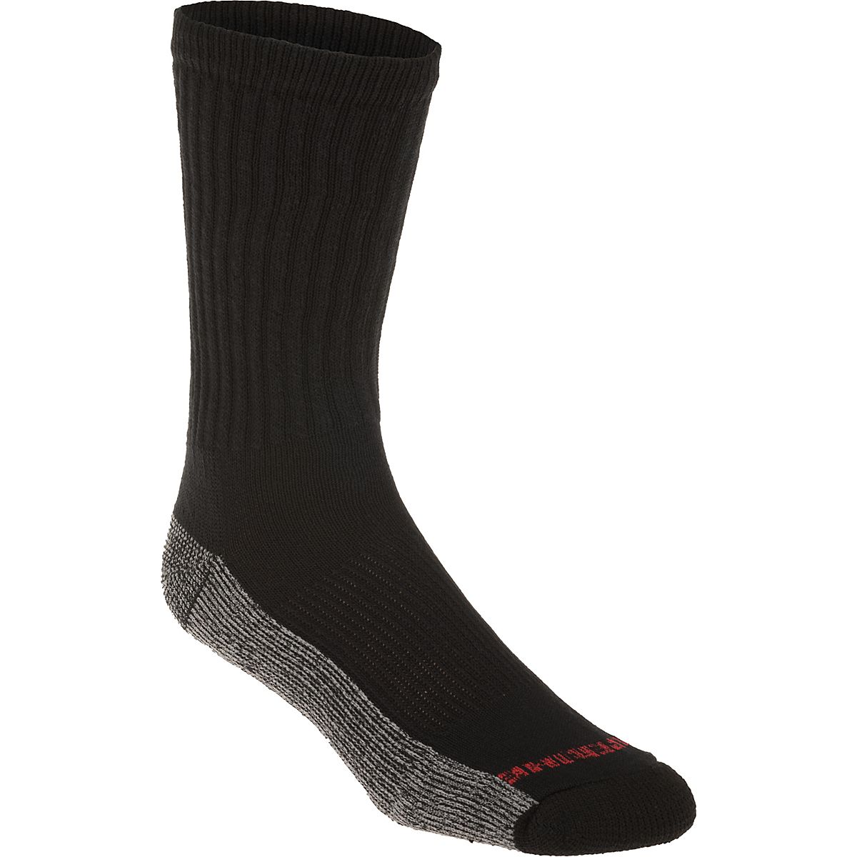 Wolverine Men's Cotton Comfort Steel Toe Boot Socks 6 Pack Academy