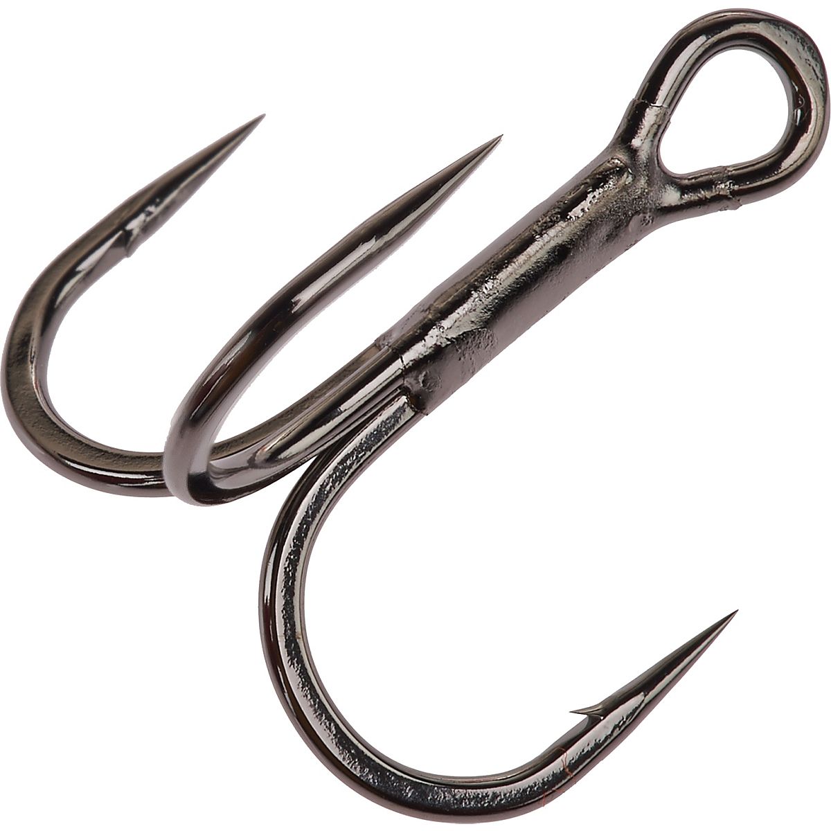 Gamakatsu Short Shank Round Bend Treble Hooks Academy
