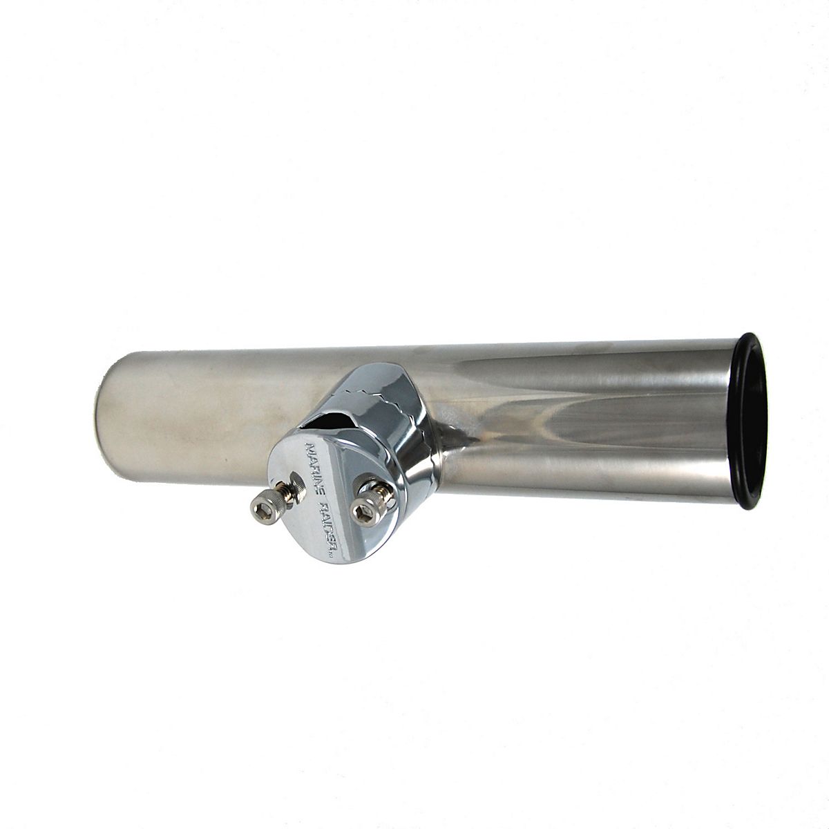 marine raider wire fishing rod holder Marine Raider Stainless-Steel Clamp-On Rod Holder