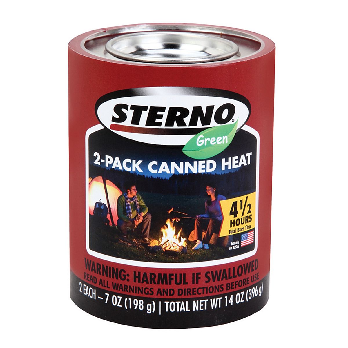 Sterno® Outdoor Essentials 7 oz. Canned Heat Cooking Fuel Cans 2Pack