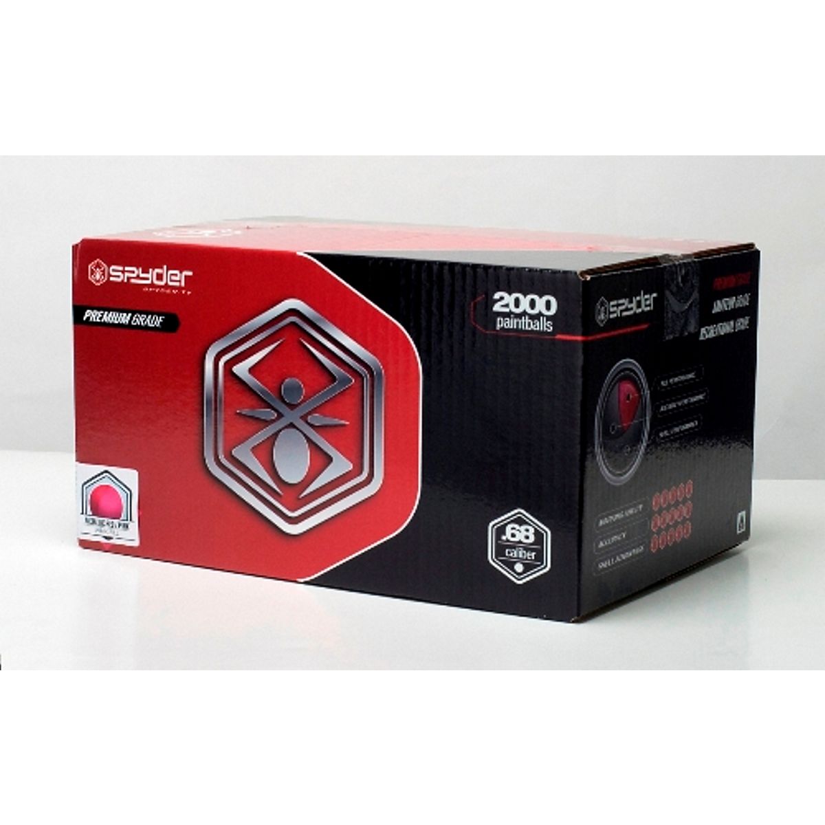 Spyder .68 Caliber Paintballs 2,000Pack Academy