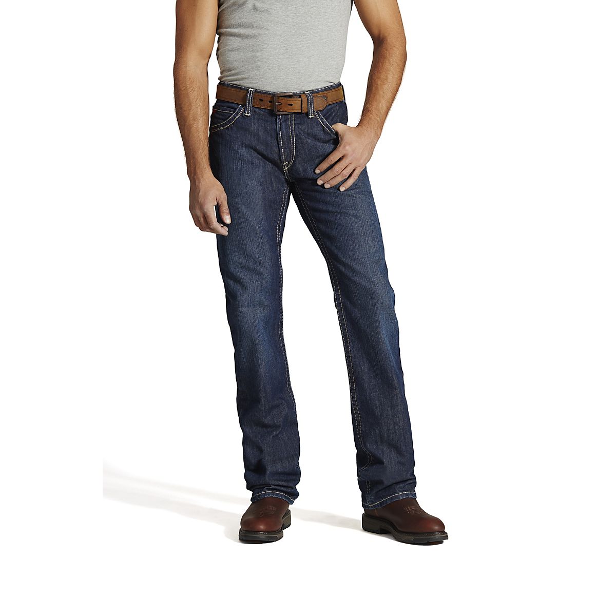 Ariat Men's M4 Flame Resistant Jean Free Shipping at Academy