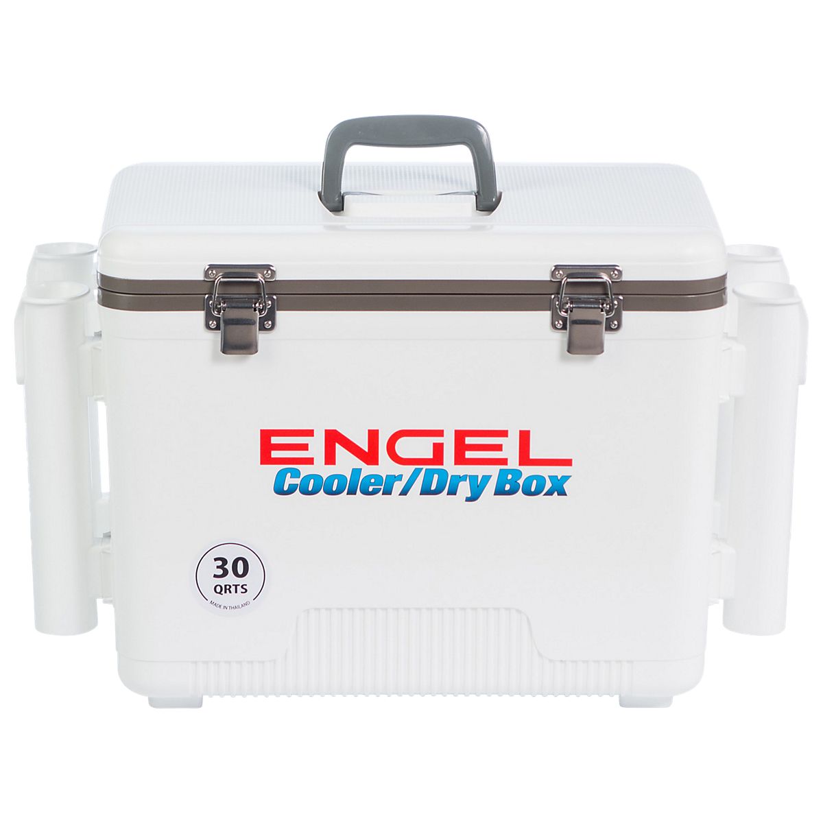 Engel 30 qt Cooler/Dry Box with Rod Holders Academy