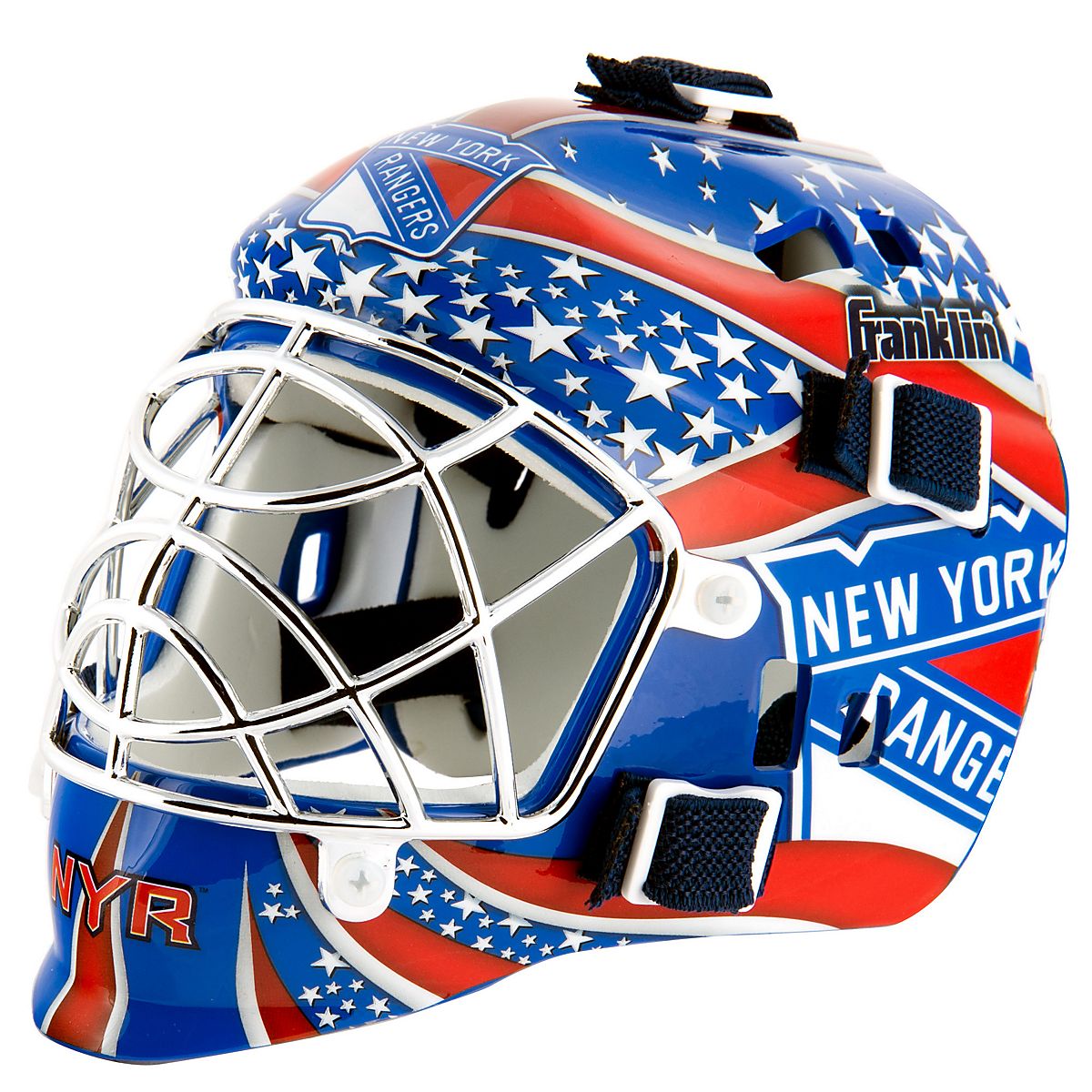 New - Rangers Franklin Street Hockey Goalie Mask