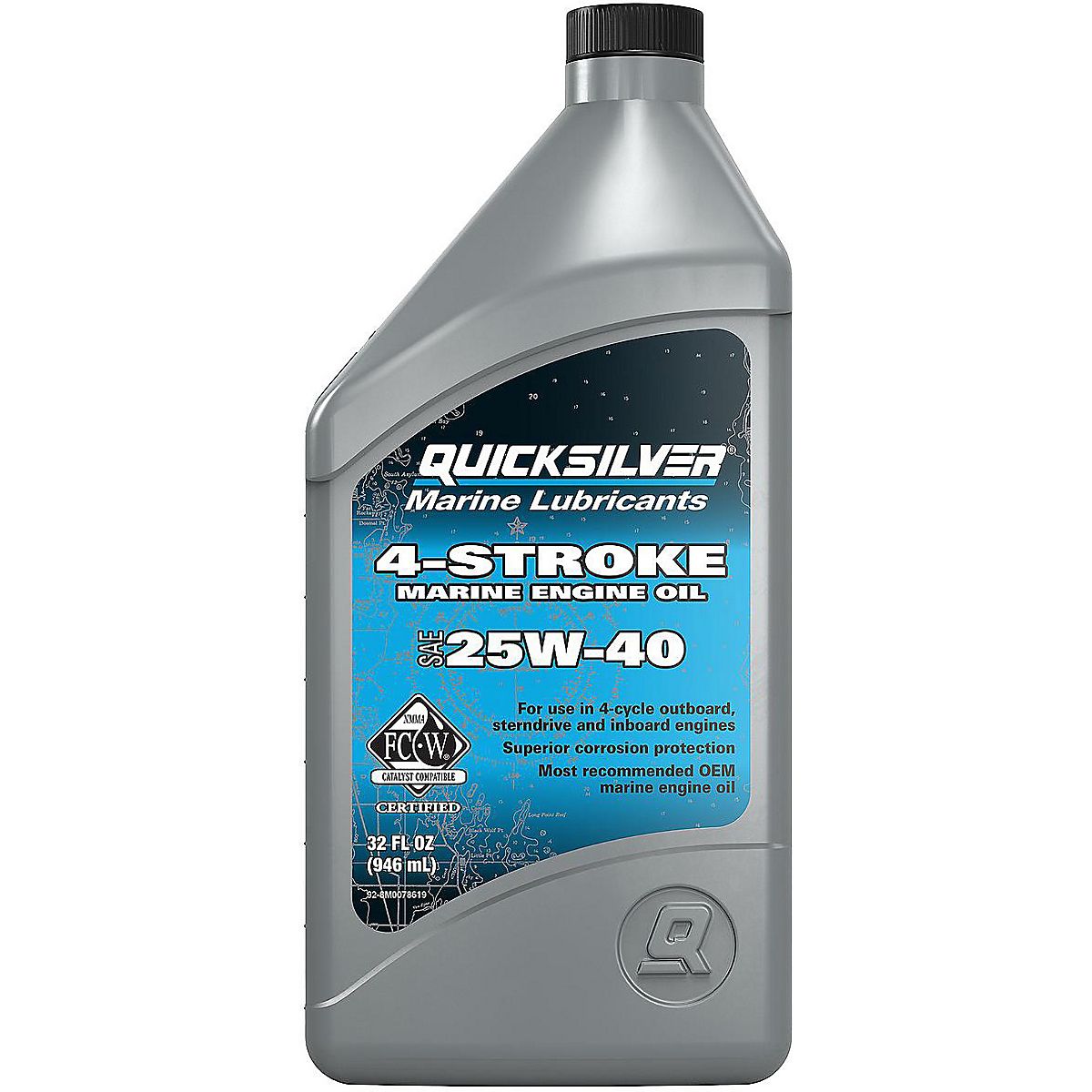 Quicksilver 25W40 4Stroke Marine Engine Oil Academy