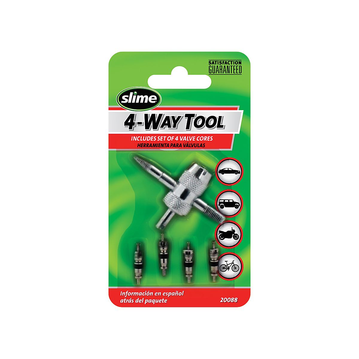 Slime 4in1 Tool and Valve Cores Set Academy