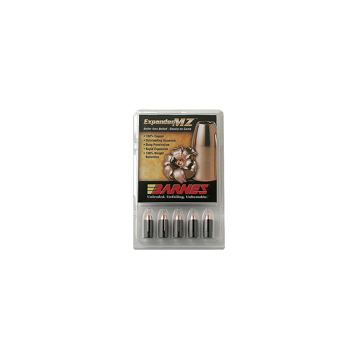 BARNES .50 Expander MZ Black Powder Bullets | Academy