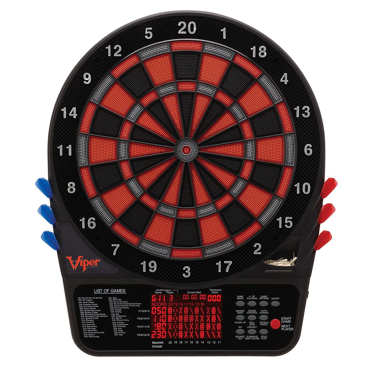 Viper 800 Electronic Dartboard Academy