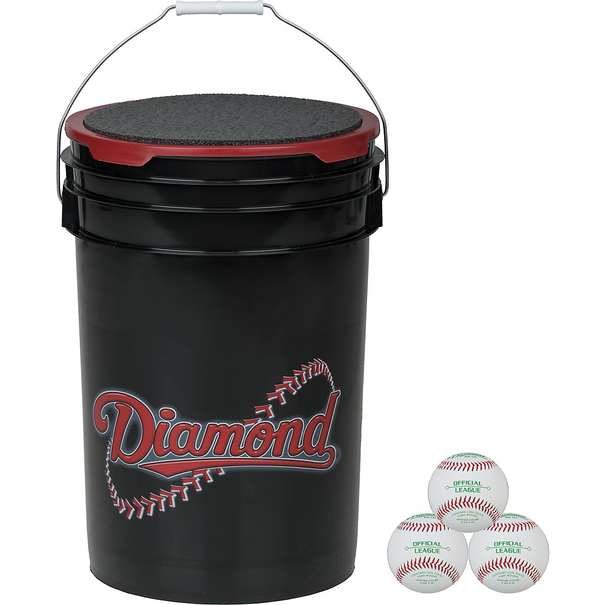 Diamond 6Gallon BBOL Baseball Bucket Free Shipping at Academy