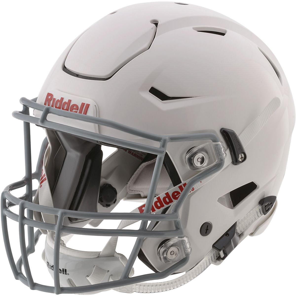 Large - White Riddell Revo Football Helmet