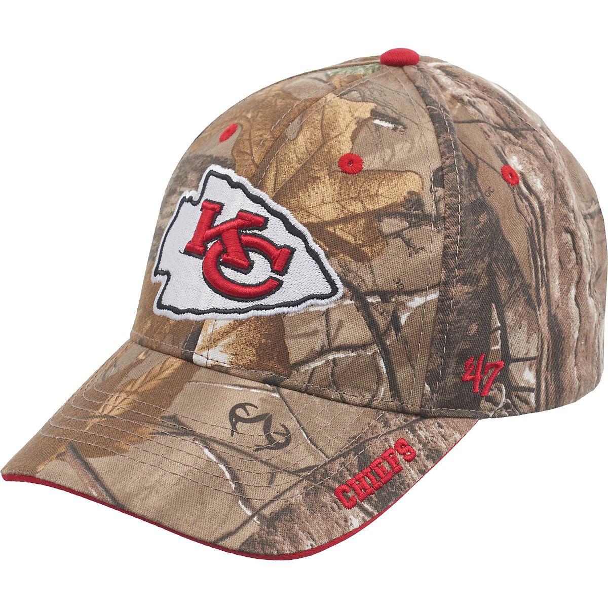 '47 Kansas City Chiefs Frost Realtree Camo MVP Cap Academy