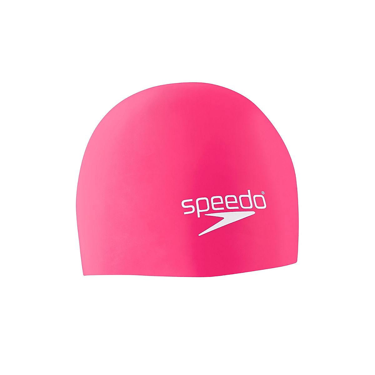 Speedo Elastomeric Solid Silicone Swim Cap Academy
