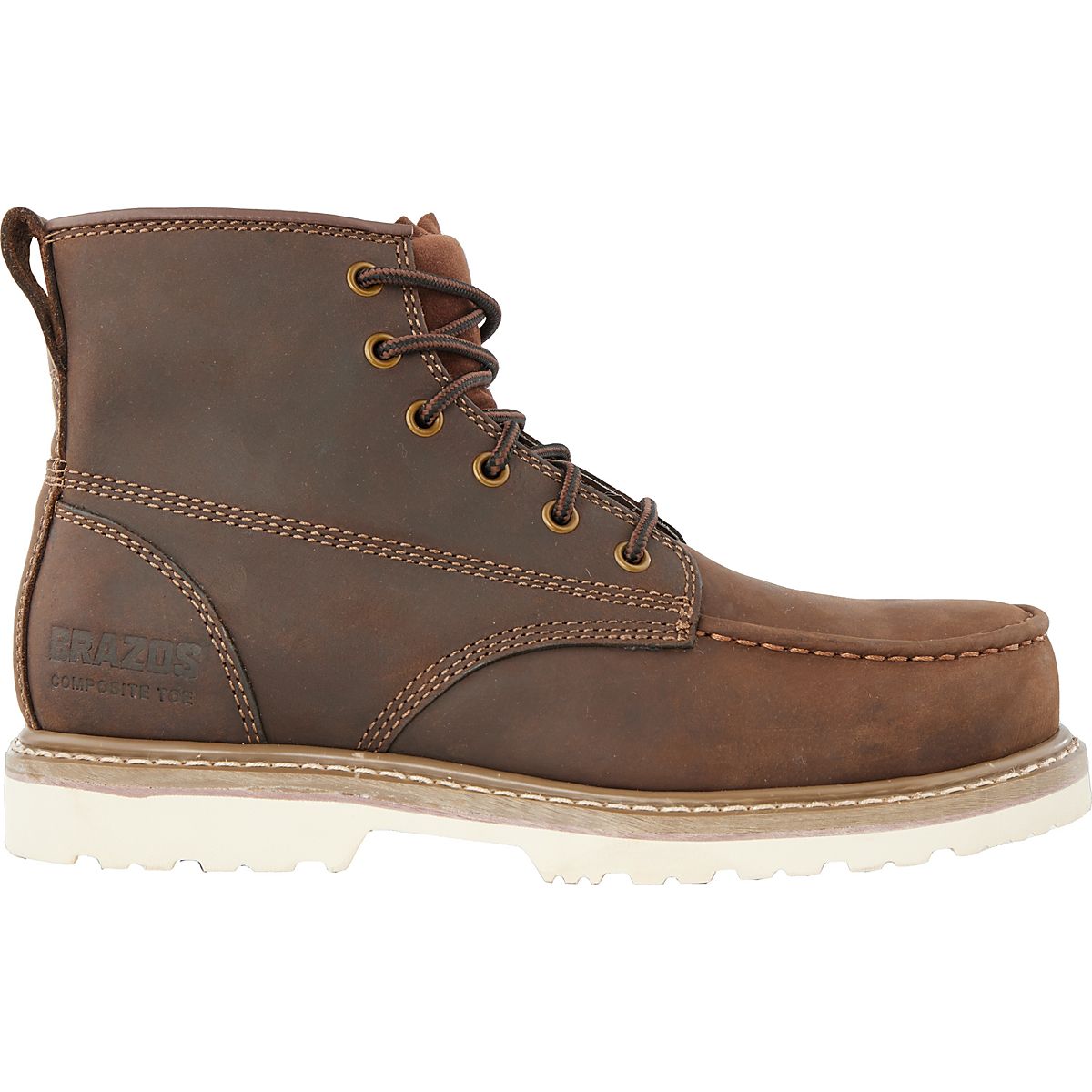 Brazos Men's Wyatt EH Composite Toe Lace Up Work Boots | Academy