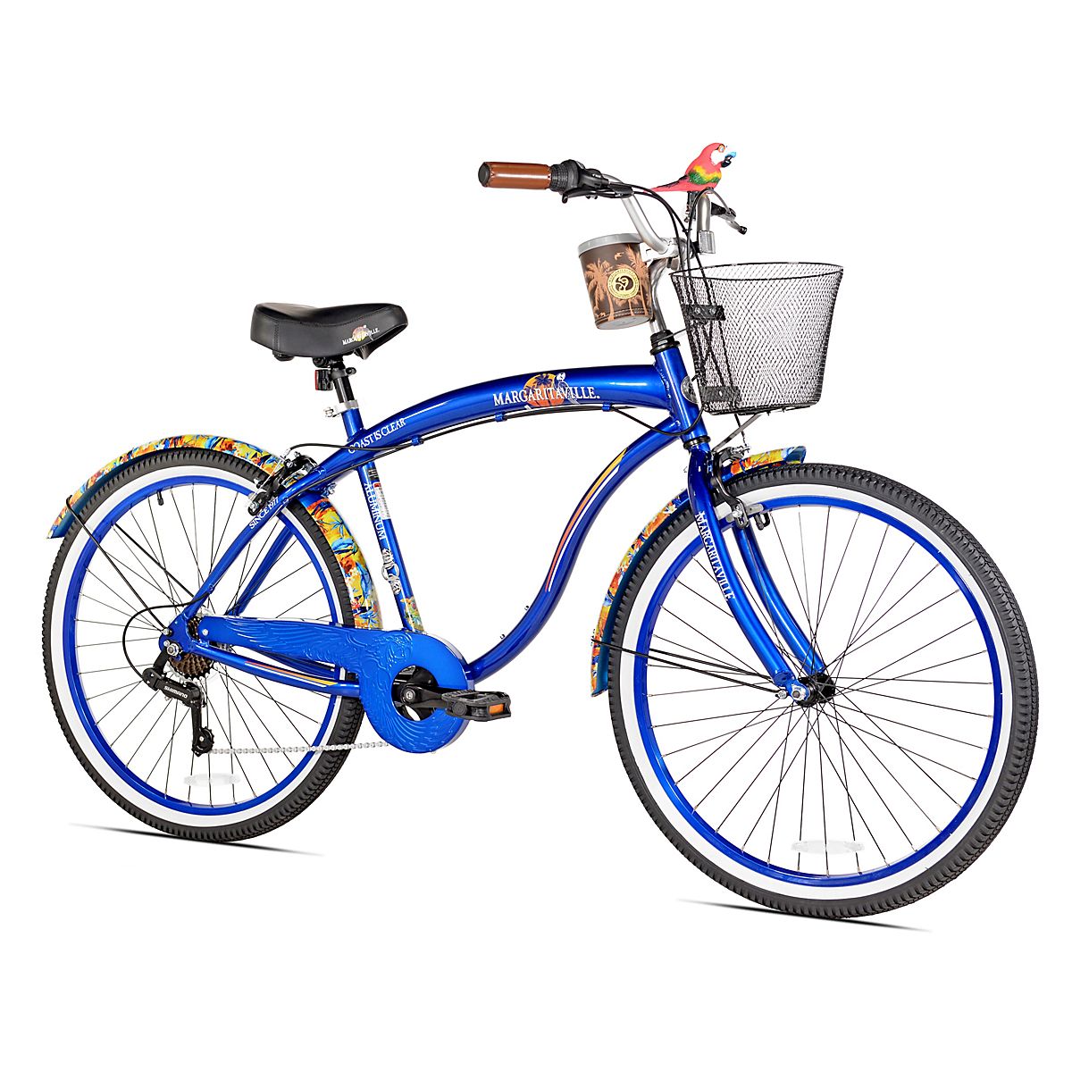 KENT Men's Margaritaville Coast is Clear 26 in 7Speed Cruiser Bike